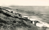 Frinton on Sea The Cliffs and Beach Black and White postcard 