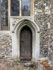Bocking Church South Doorway and window tracery 7 October 2025