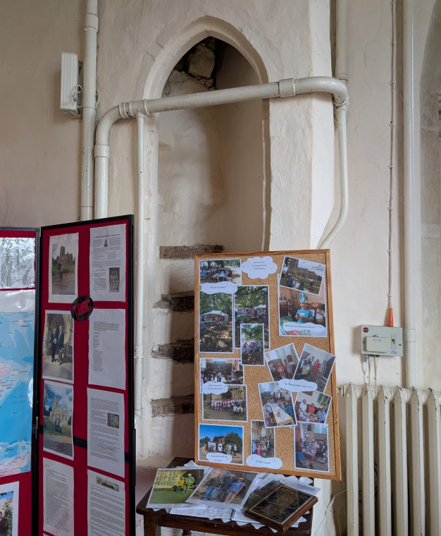 Great Bromley Church Rood Stairs 15 November 2025 Copyright: William George