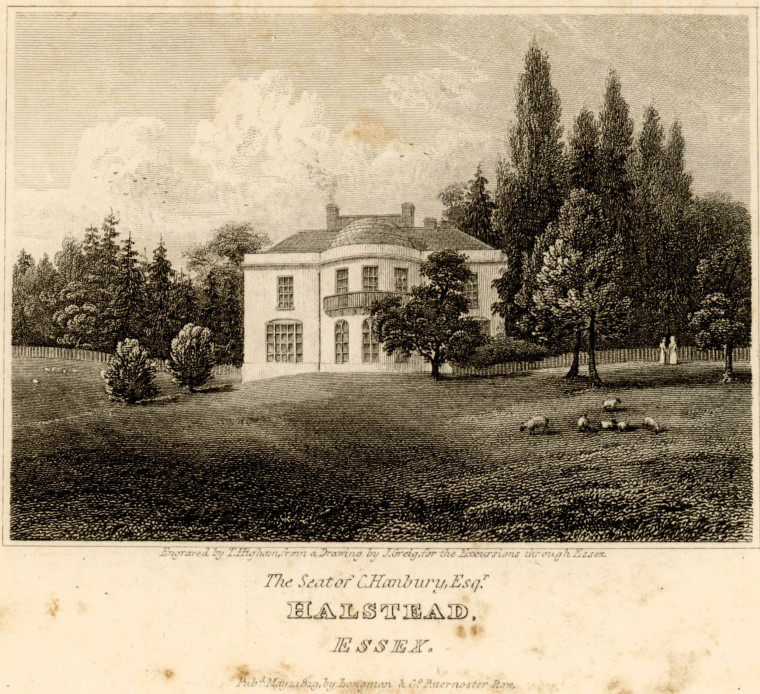 Halstead Excursions through Essex 1819 Copyright: William George