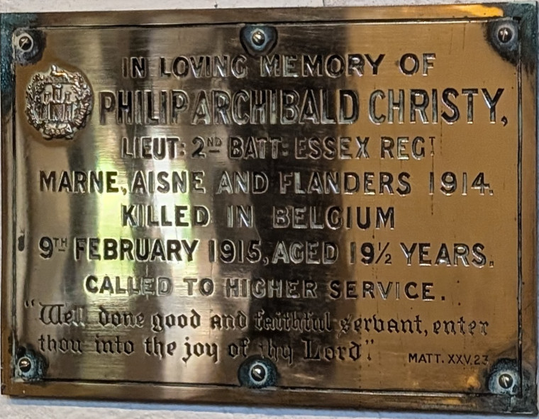Fryerning Church Christy Brass Memorial 31st May 2025 Copyright: William George