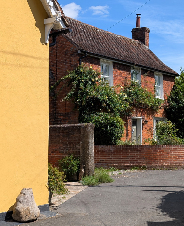 Castle Hedingham Sarsen Stone 3 8th August 2025 Copyright: William George