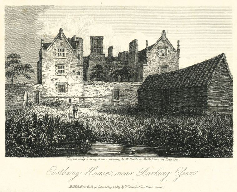 Barking Eastbury House 1815 Drawn by W Deeble Copyright: J Greig