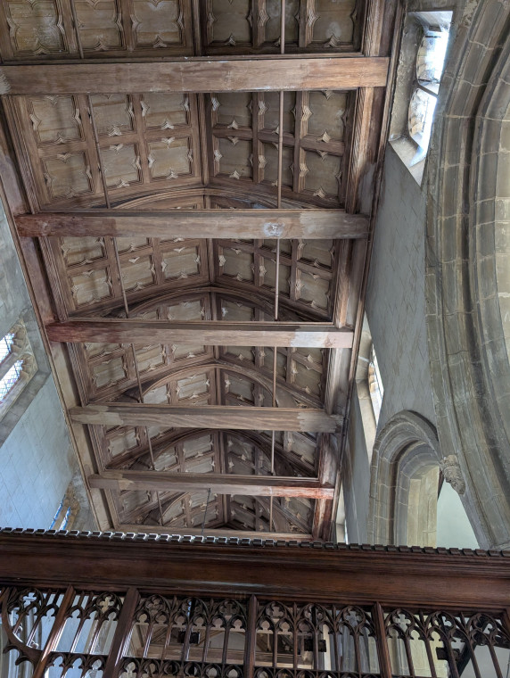 Hatfield Broad Oak Church Roof and Screen 27 June 2025 Copyright: William George