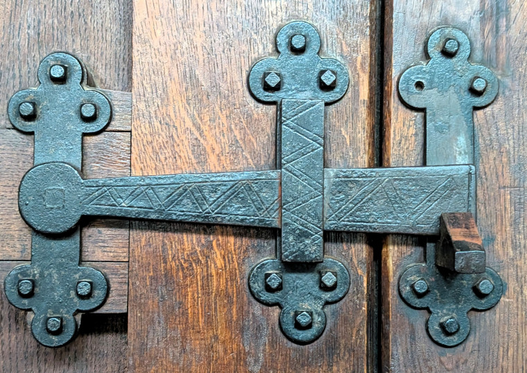 Clavering Church Latch Door 5 August 2025 Copyright: William George