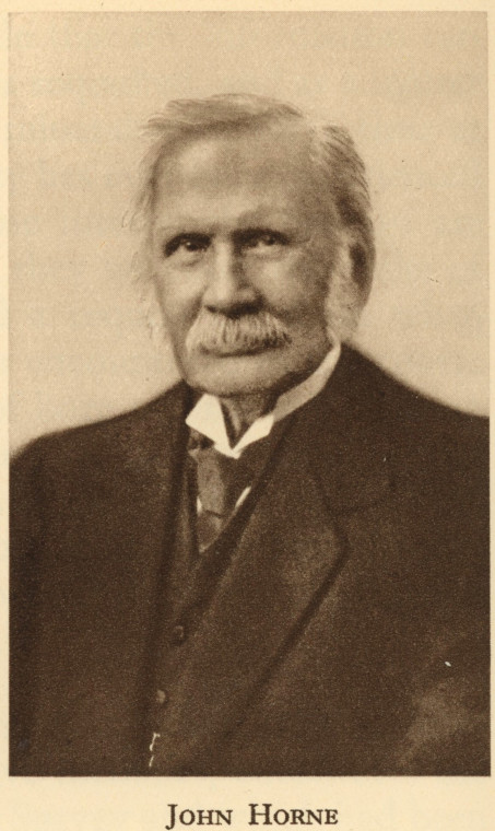 John Horne 1848 to 1928 Geologist Flett 1937 Copyright: Flett 1937