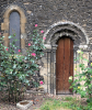 Rainham Church South side and door close up 22 May 2025
