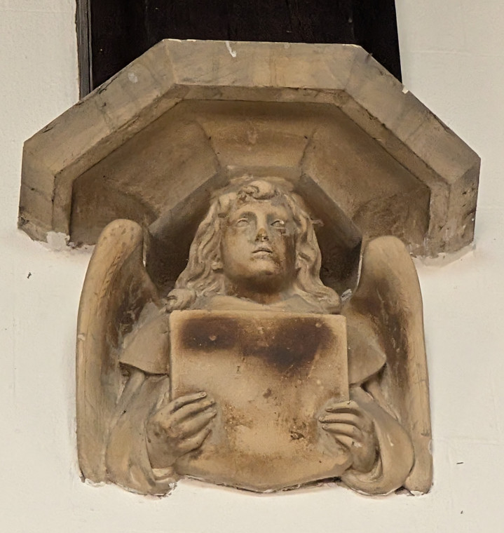 Hatfield Broad Oak Church Corbel Angel 27 June 2025 Copyright: William George