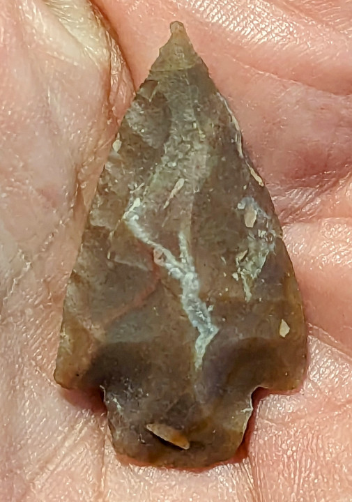 Modern chert arrowhead 2 Copyright: William George