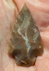 Modern chert arrowhead 2 