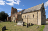 Castle Hedingham Church South Face with Grave Yard 8 August 2025