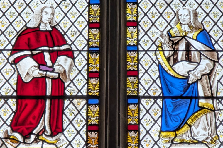 Bocking Church Stained Glass Judges Detail 7 October 2025 Copyright: William George