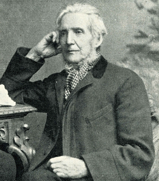 Edward Charlesworth 1813 to 1893 Geologist Portrait Copyright: William George