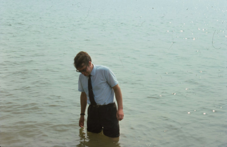 Graham R Ward Paddling 1976 Copyright: Graham R Ward Archive 