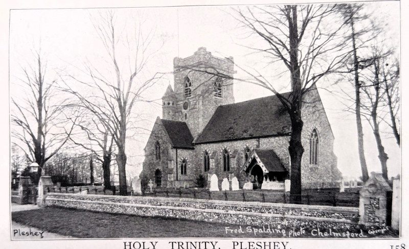 Pleshey Holy Trinity Church Copyright: William George