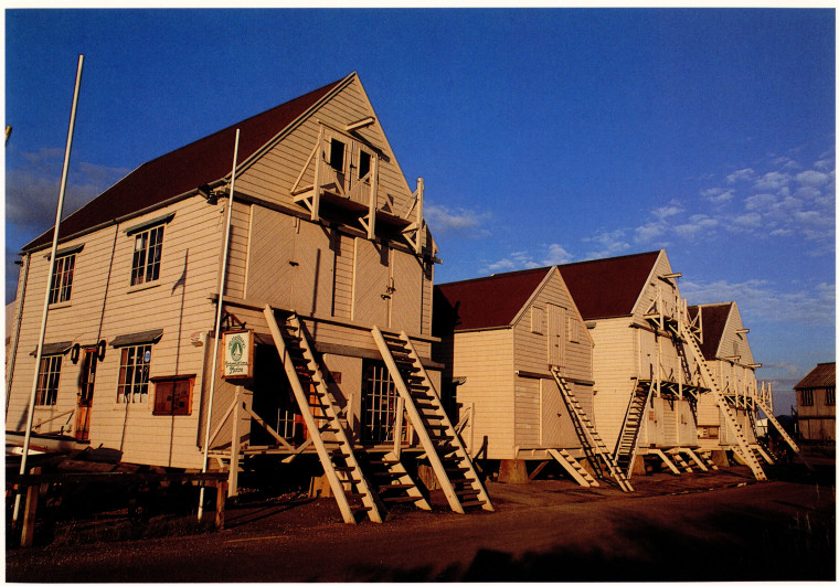 Tollesbury Lofts Mitchels 1992 Copyright: Mark Mitchels Essex A Portrait in Colour 1992