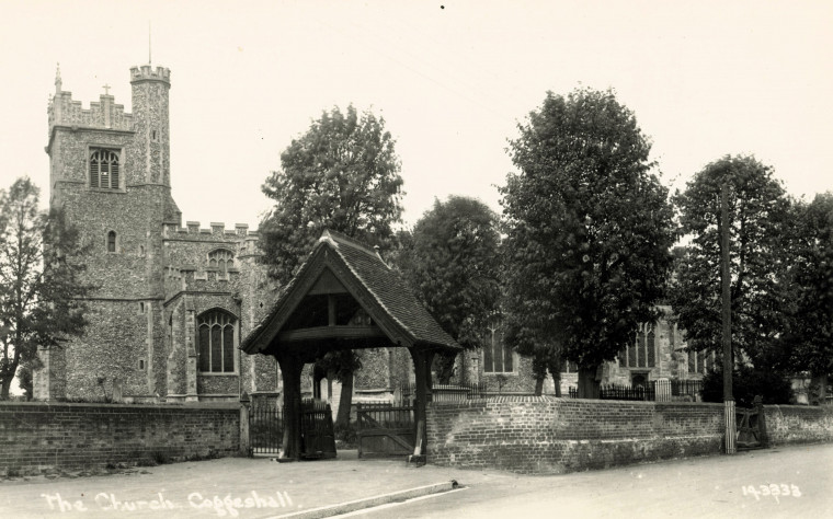Coggeshall Church Post Card Copyright: William George