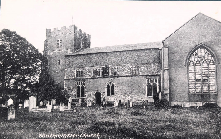 Southminster Church Post Card Copyright: William George