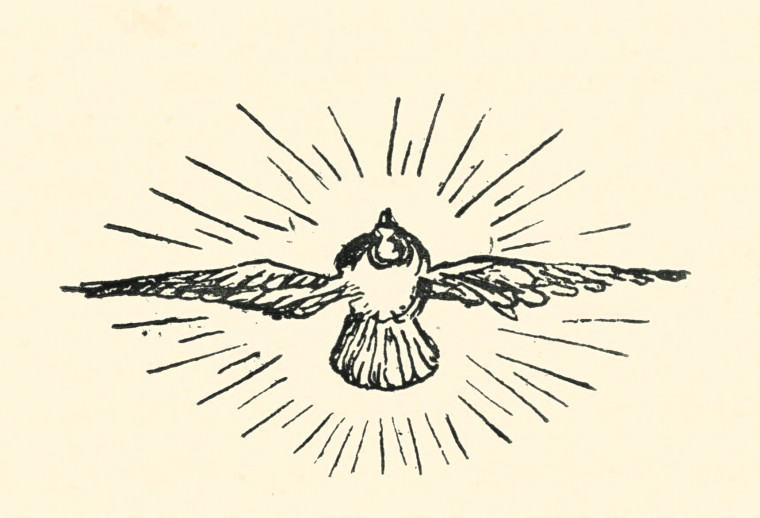 Dove Design Florence F Law 1898 Copyright: Florence Law Shalford Church 1898