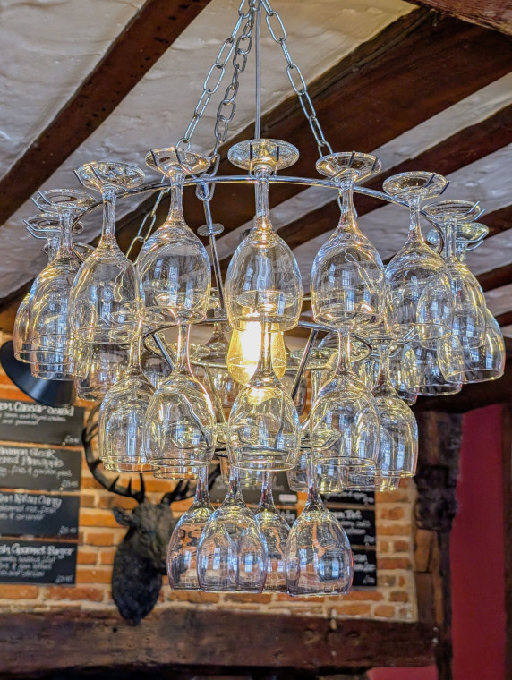 Witham White Hart Hotel Lamp 10 May 2025 Copyright: William George