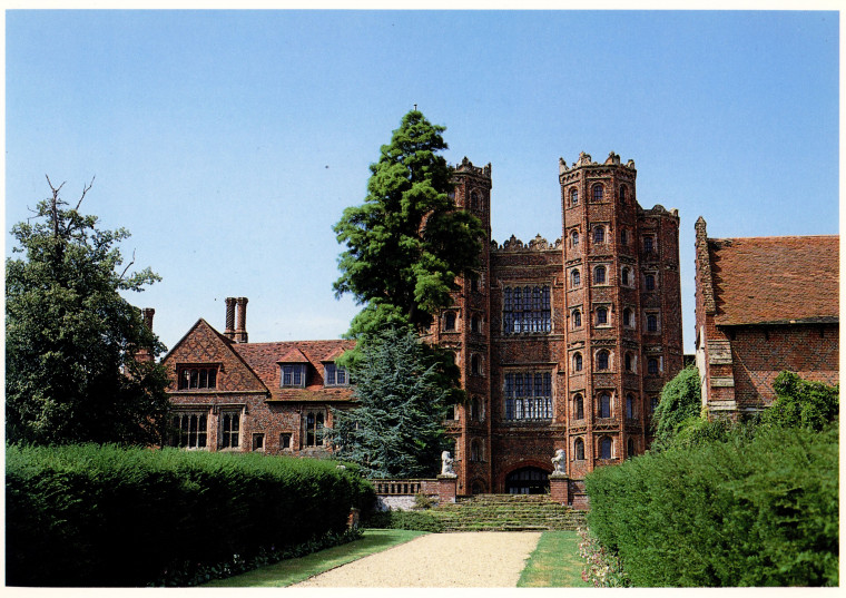 Layer Marney Towers Mark Mitchels 1992 Copyright: Mark Mitchels Essex A Portrait in Colour 1992