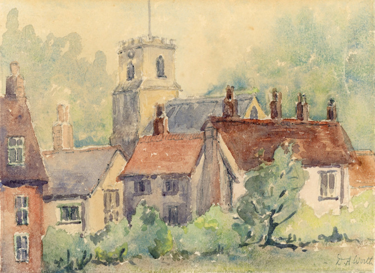 Witham Chipping Hill St Nicholas Church D A Worth Copyright: William George