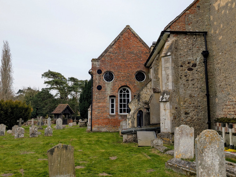 Gosfield Church North Chapel 21 March 2025 Copyright: William George