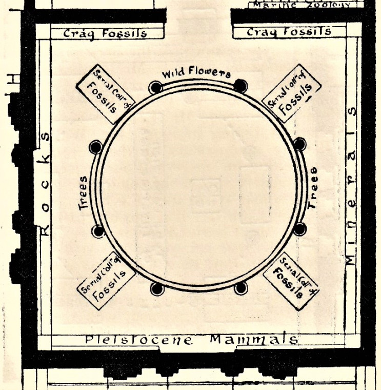 Passmore Edwards Museum Gallery Floor Plan Detail  Romford Road Copyright: William George