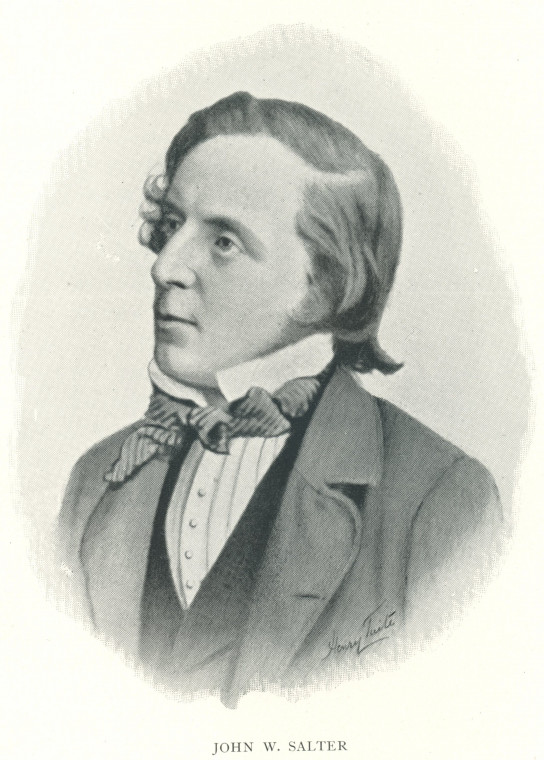 John William Salter 1820 to 1869 Palaeontologist Copyright: Essex Field Club