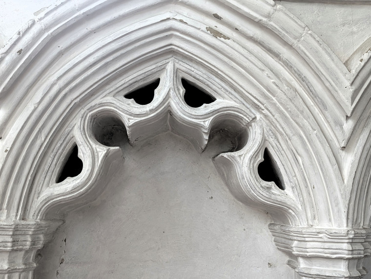 Tilty Church Sedilia Arch 17 June 2025 Copyright: William George