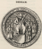 Dedham Grammar School Arms Suckling 1845 