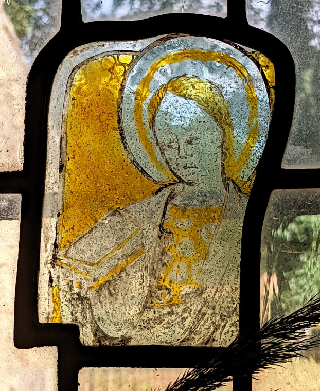 Wendens Ambo Church Stained Glass Saint 7 August 2022 Copyright: William George