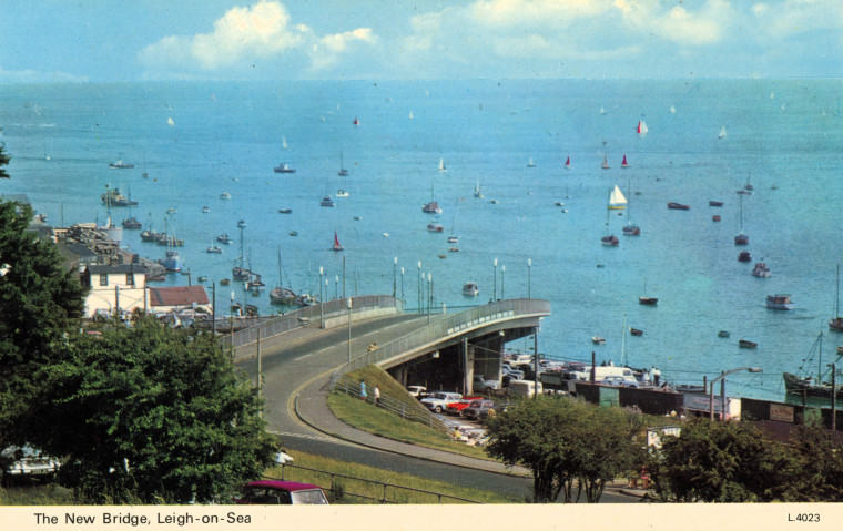 Leigh on Sea New Station Post Card Copyright: William George