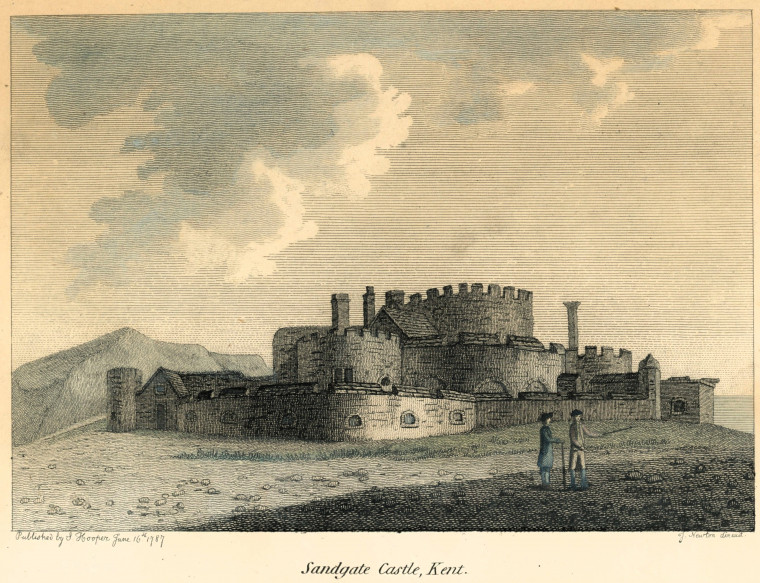 Sandgate Castle 1787 Copyright: J Newton 