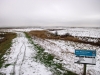 Blue House Farm EWT Reserve in the snow 