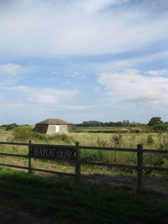Beaumont Quay Lime Kiln Store view form car park 2014 Copyright: William George