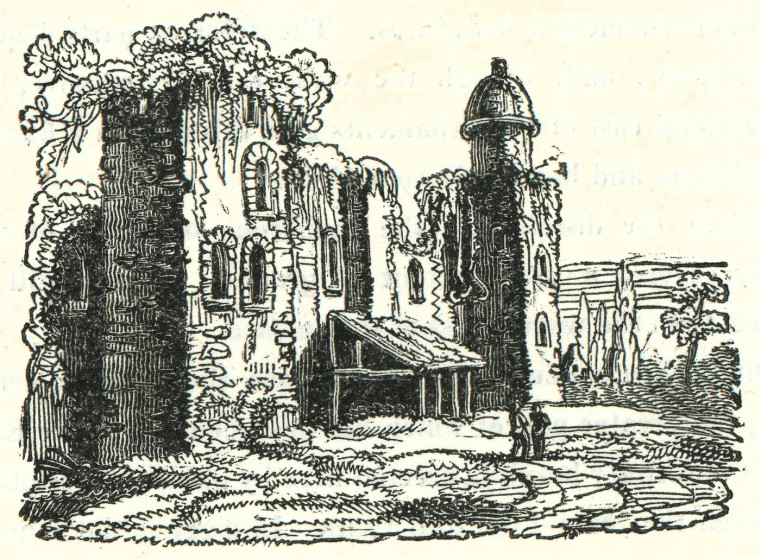 Colchester Castle Sketch 1815 Copyright: Antiquarian Itinerary