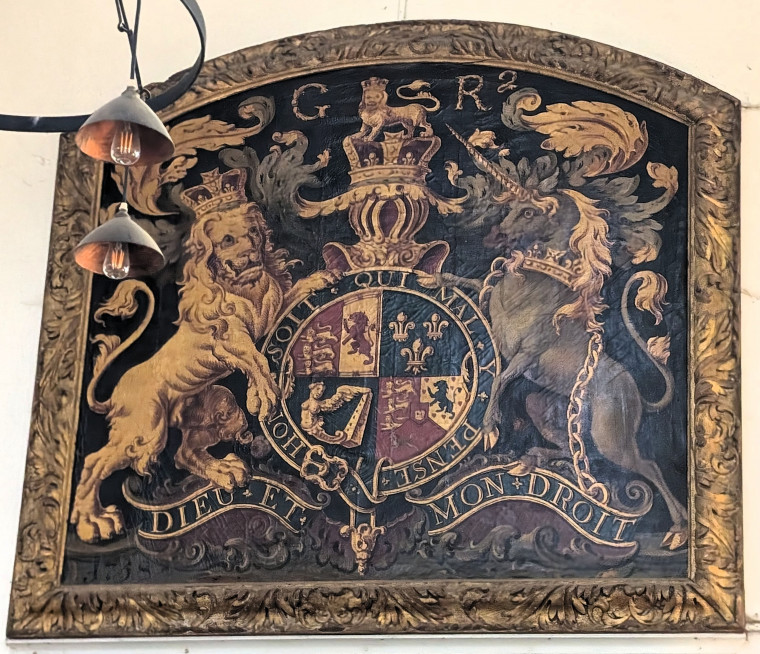 Hatfield Broad Oak Church George II Coat of Arms 4 27 June 2025 Copyright: William George