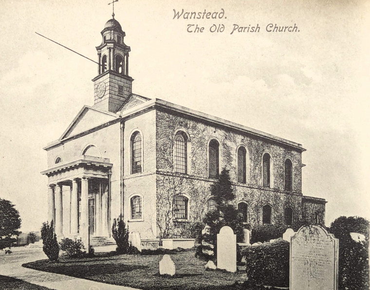 Wanstead Church Post Card Copyright: William George
