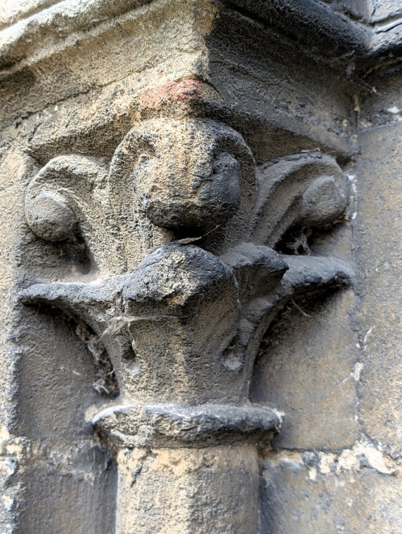 Castle Hedingham Church Caved Capital 8 August 2025 Copyright: William George