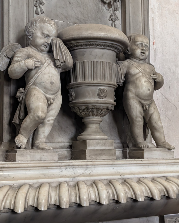 Hatfield Broad Oak Church Urn Monument 2025 Copyright: William George