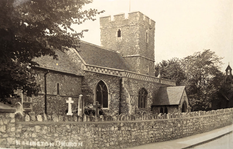Wennington Church Post Card Copyright: William George