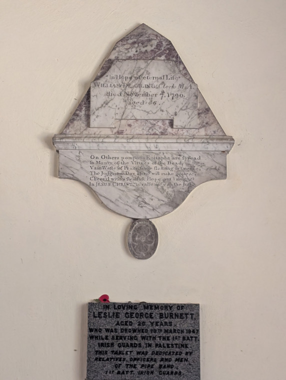 Matching Church Dearling Monument 9th August 2025 Copyright: William George