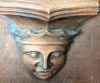 Castle Hedingham Church Misericord Queen 8 August 2025