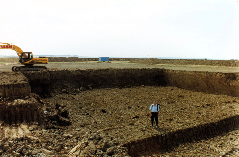 Althorne Excavation London Clay 2 Copyright: Graham R Ward Archive