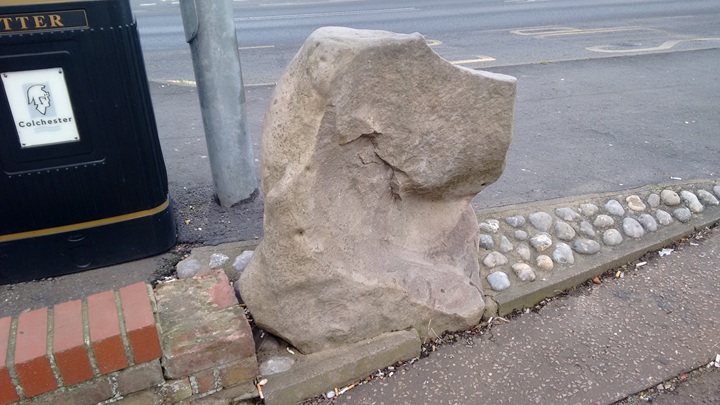 Colchester Greenstead sarsen stone 2018 Copyright: Preston Boyles