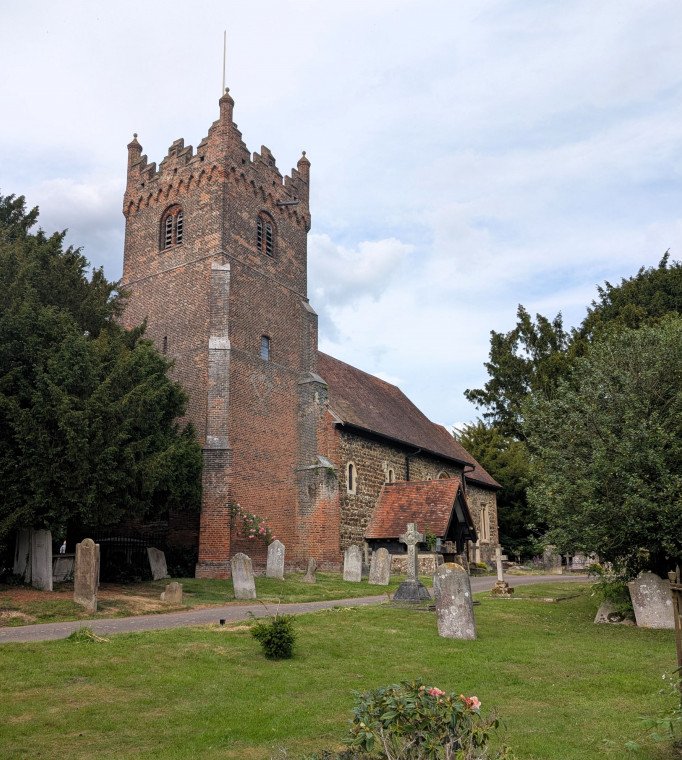 Fryerning Church Tower and south 31st May 2025 Copyright: William George
