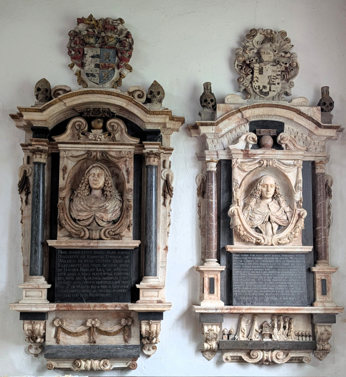 Clavering Church Monument L 5 August 2025 Copyright: William George