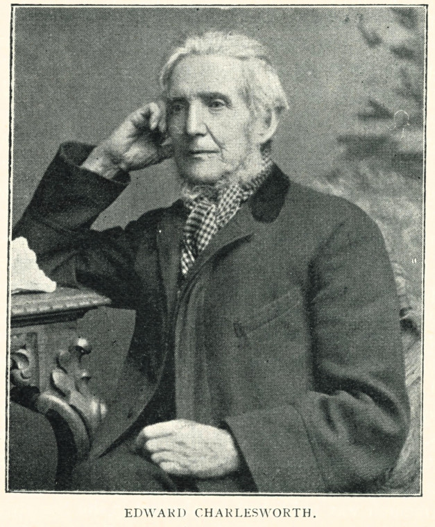 Edward Charlesworth 1813 to 1893 Geologist Curator Copyright: Essex Review 1894