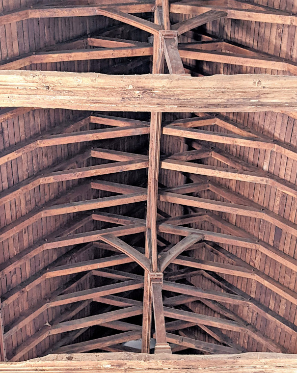 Wendens Ambo Church Timber Ceiling 7 August 2022 Copyright: William George